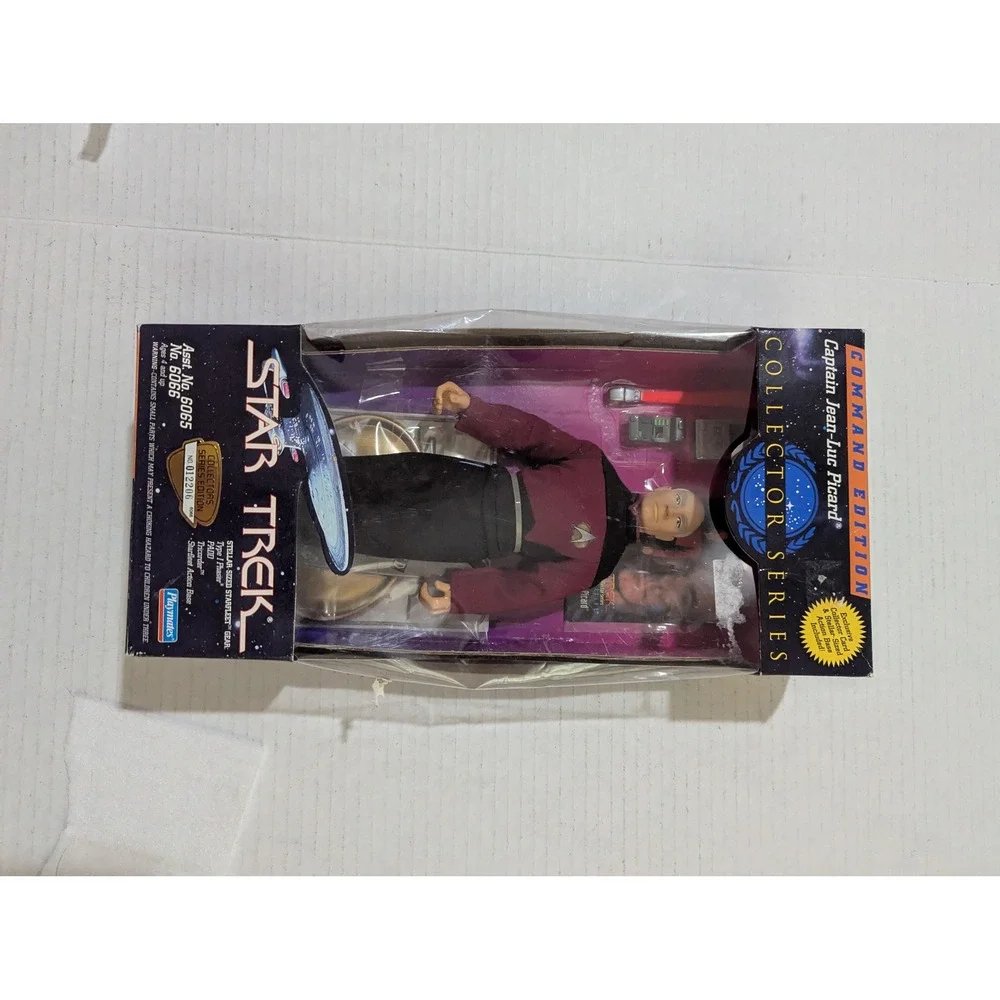 Star‎ Trek Captain Jean-Luc Picard Playmates Collector Series 1994 Figure 6066